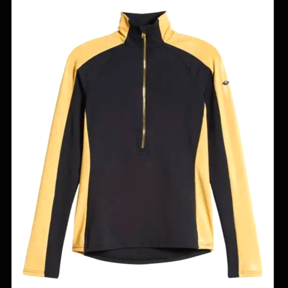Goldbergh Royal Ski Pully Black Gold Goldbergh Black Ski Pully Stars